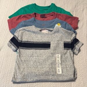 Colorful Kids' Short Sleeve T-Shirt Pack